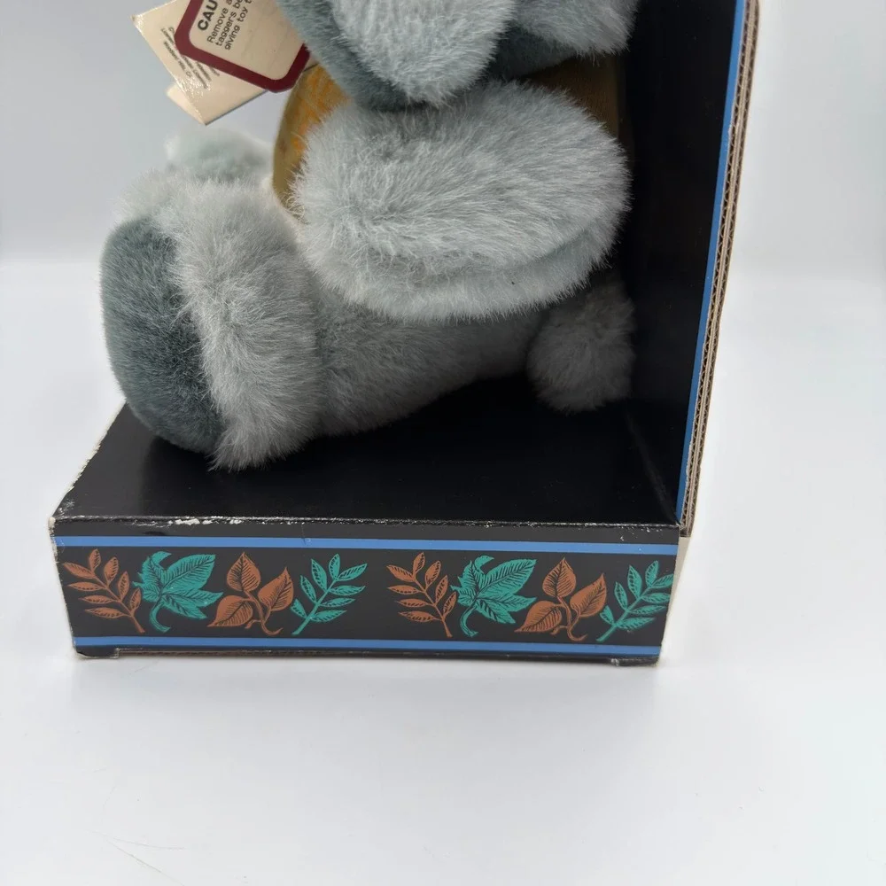Vintage Dan Dee National Wildlife Federation Elephant Plush Safari Hat Shirt New